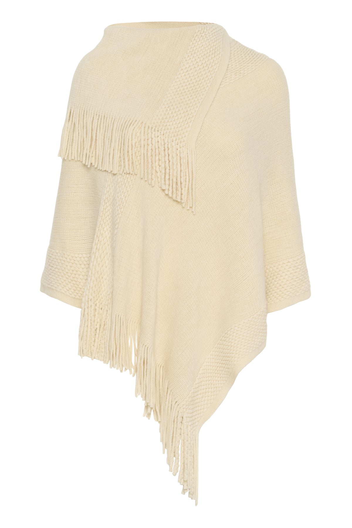 CRSivas Knit Poncho Birch - 10614279