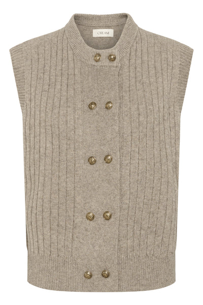 CREroka Knit Slipover Cobblestone Melange - 10614284 Thumbnail