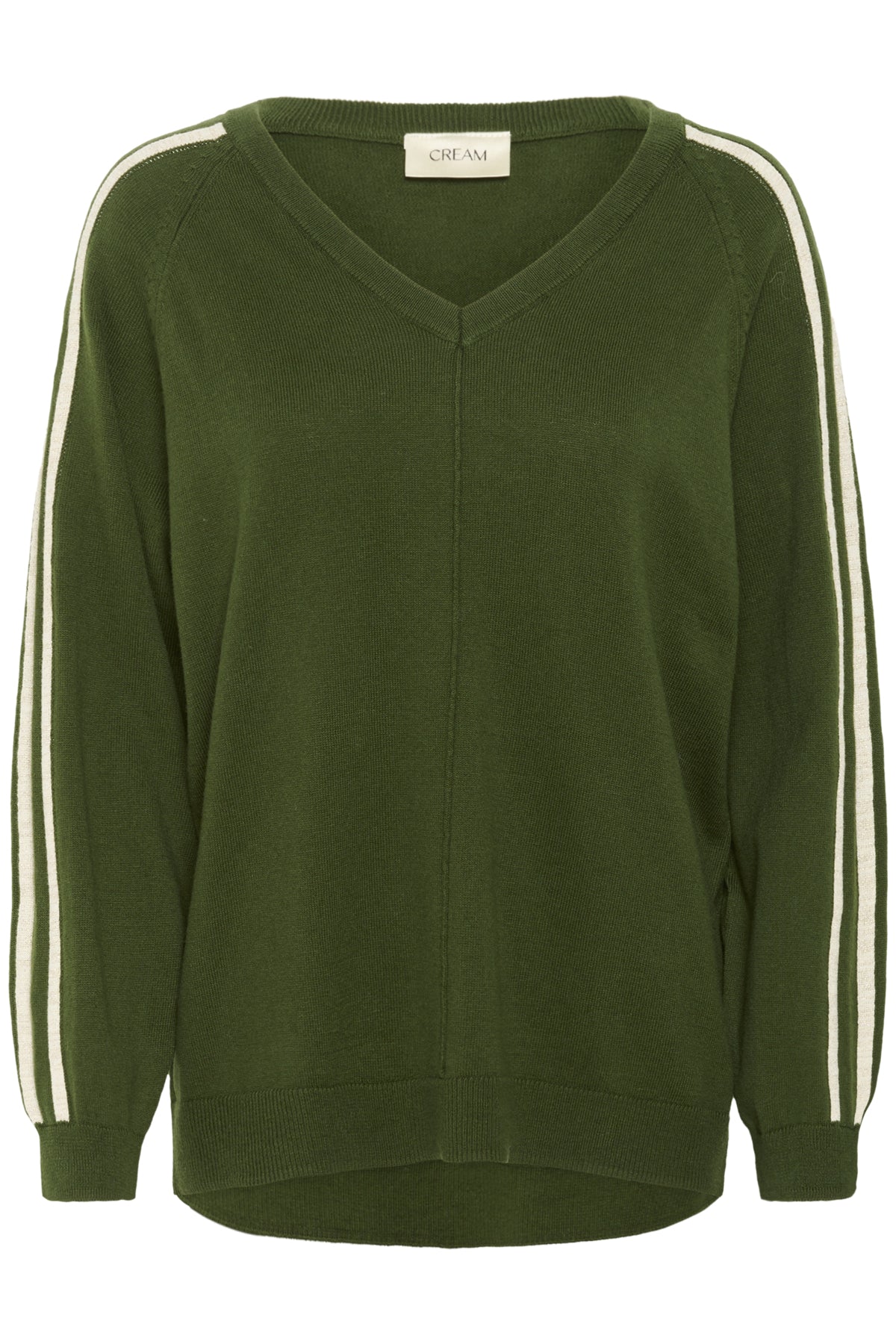 CRAnva stripe pullover Rifle Green - 10614294
