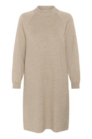 CRDela Knit Dress Cobblestone Melange - 10614298