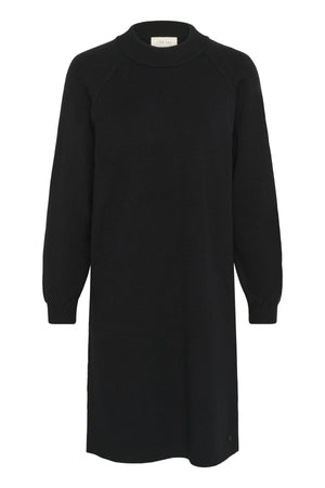 CRDela Knit Dress Pitch Black - 10614298