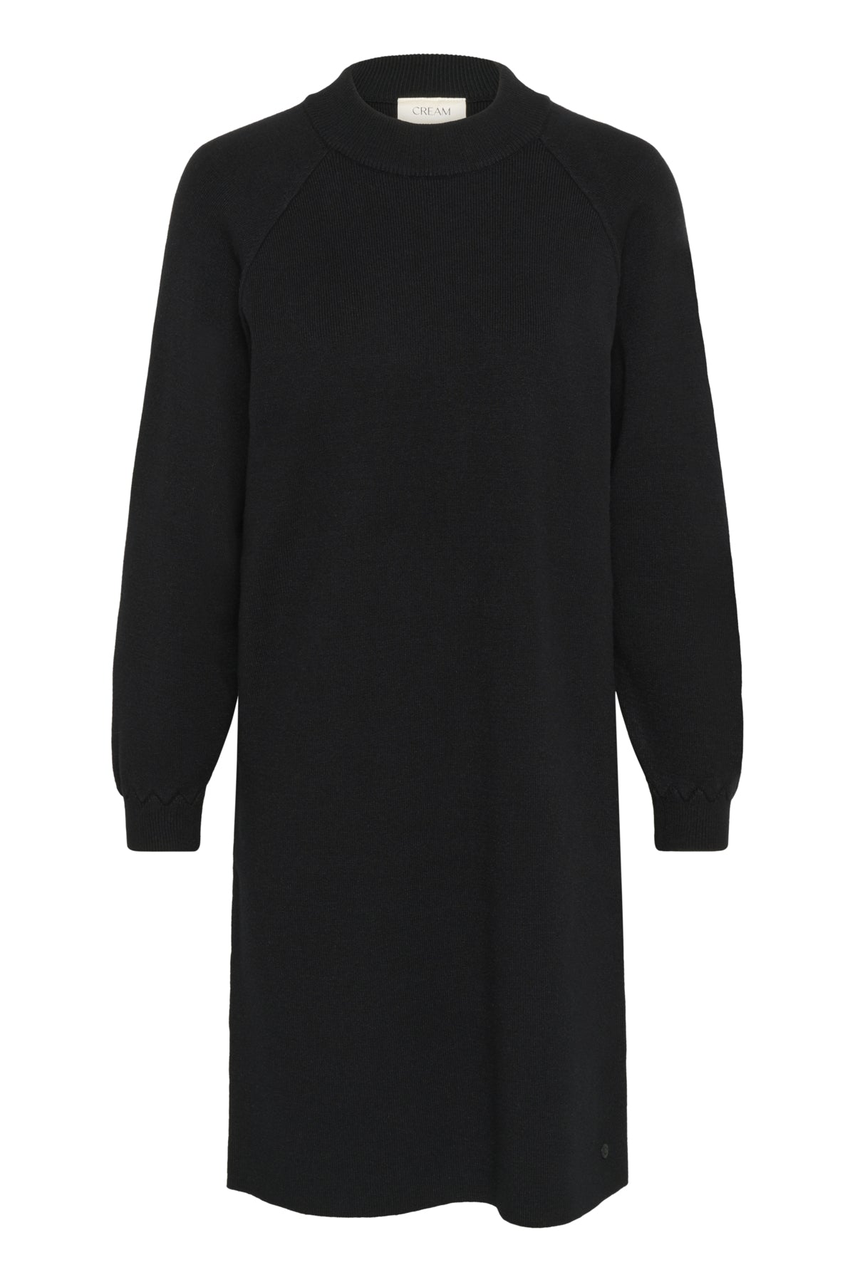 CRDela Knit Dress Pitch Black - 10614298