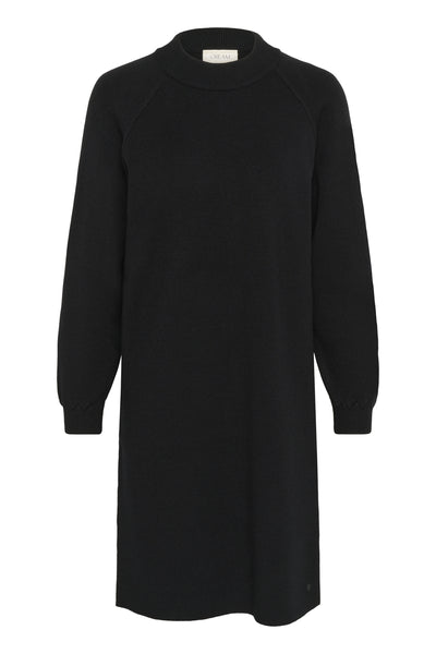 CRDela Knit Dress Pitch Black - 10614298 Thumbnail