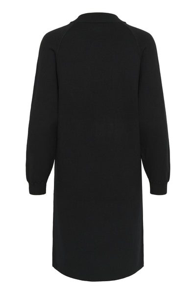 CRDela Knit Dress Pitch Black - 10614298 Thumbnail