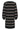 CRWavy Knit Dress Black wavy stripe - 10614301