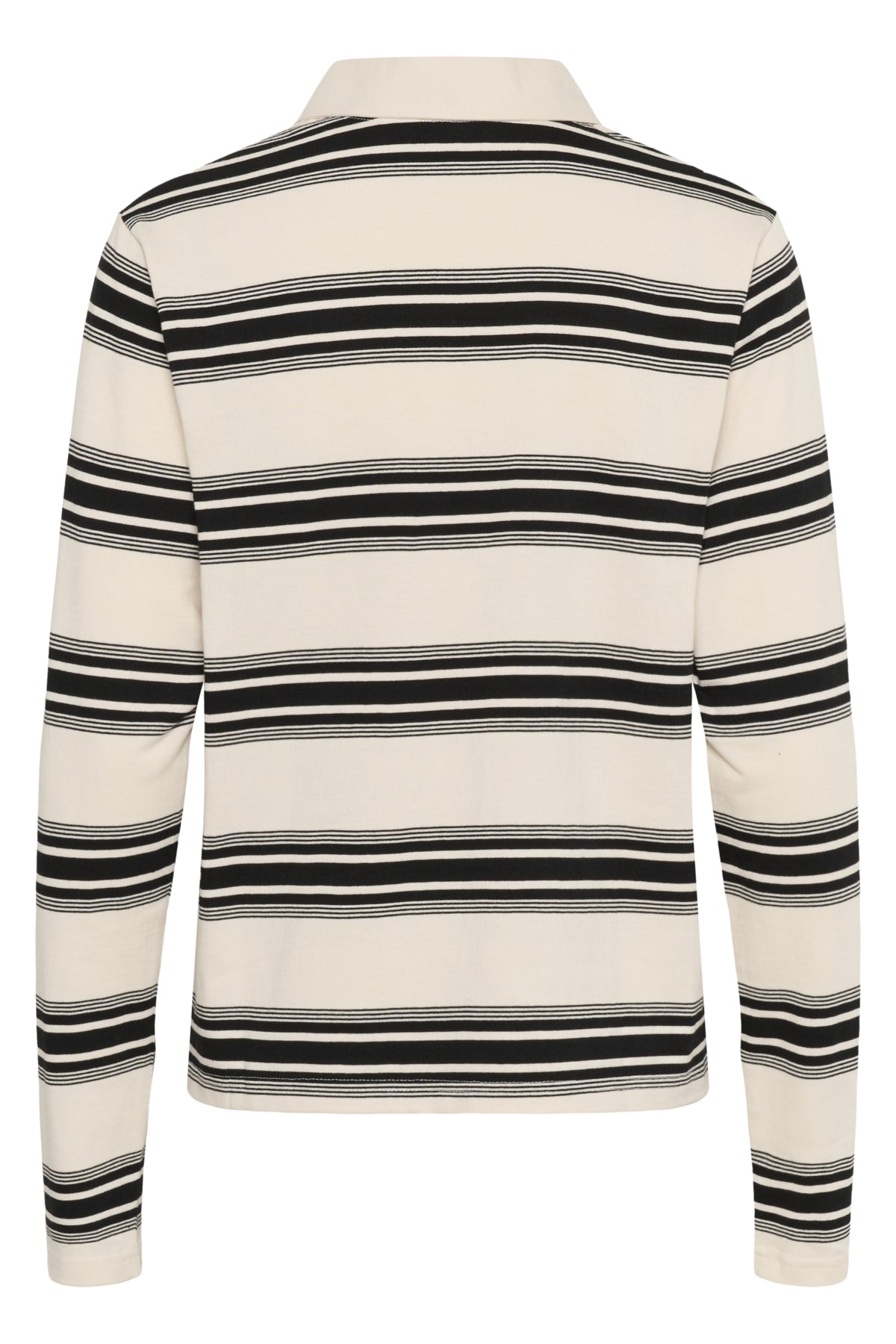 CRCarmell polo sweatshirt Birch and black stripe - 10614302