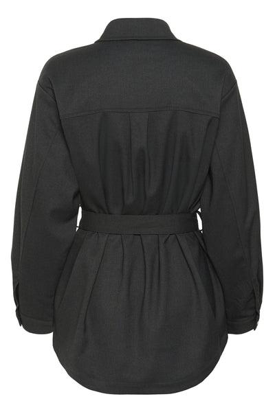CRBabeth Overshirt Dark grey melange - 10614312 Thumbnail