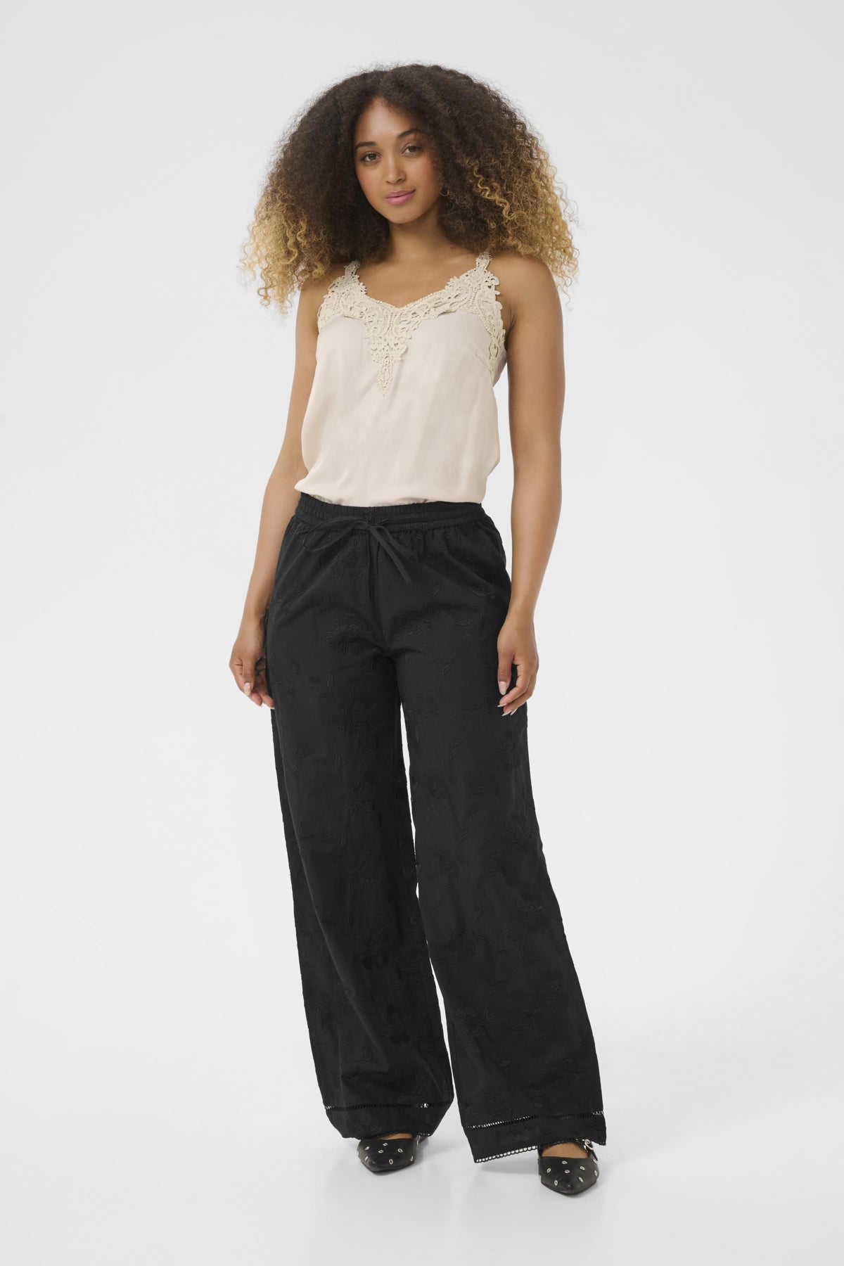 CRAnais Pant Pitch Black - 10614318