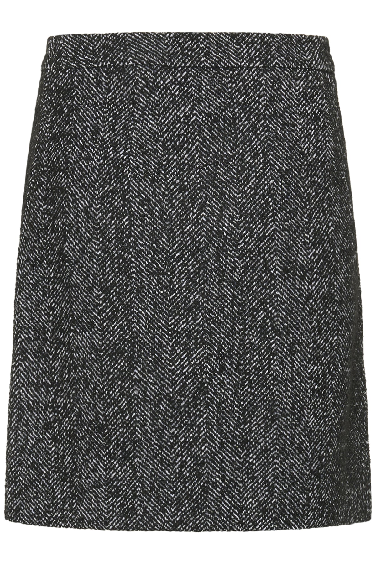 CROlina Skirt Black/white herringbone - 10614327