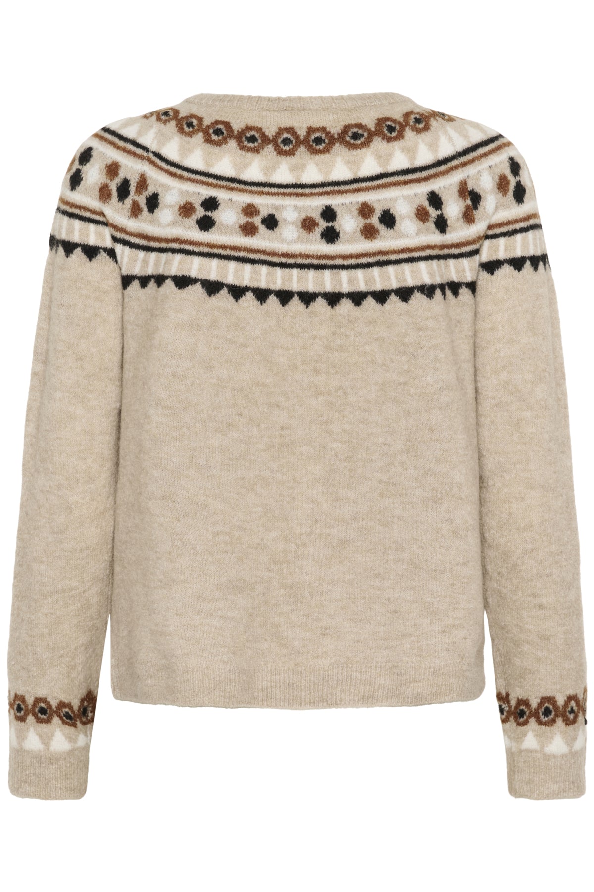 CRCherrie Pullover Cobblestone Melange - 10614328