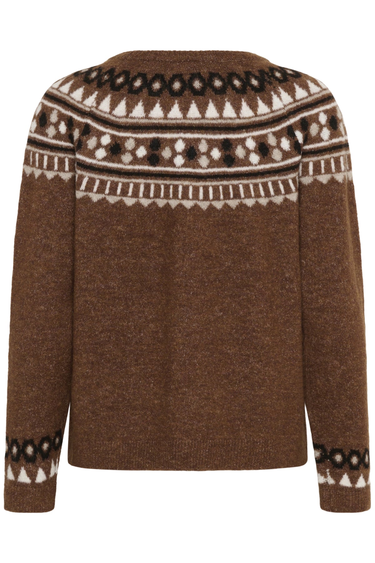 CRCherrie Pullover Sorrel Horse Melange - 10614328