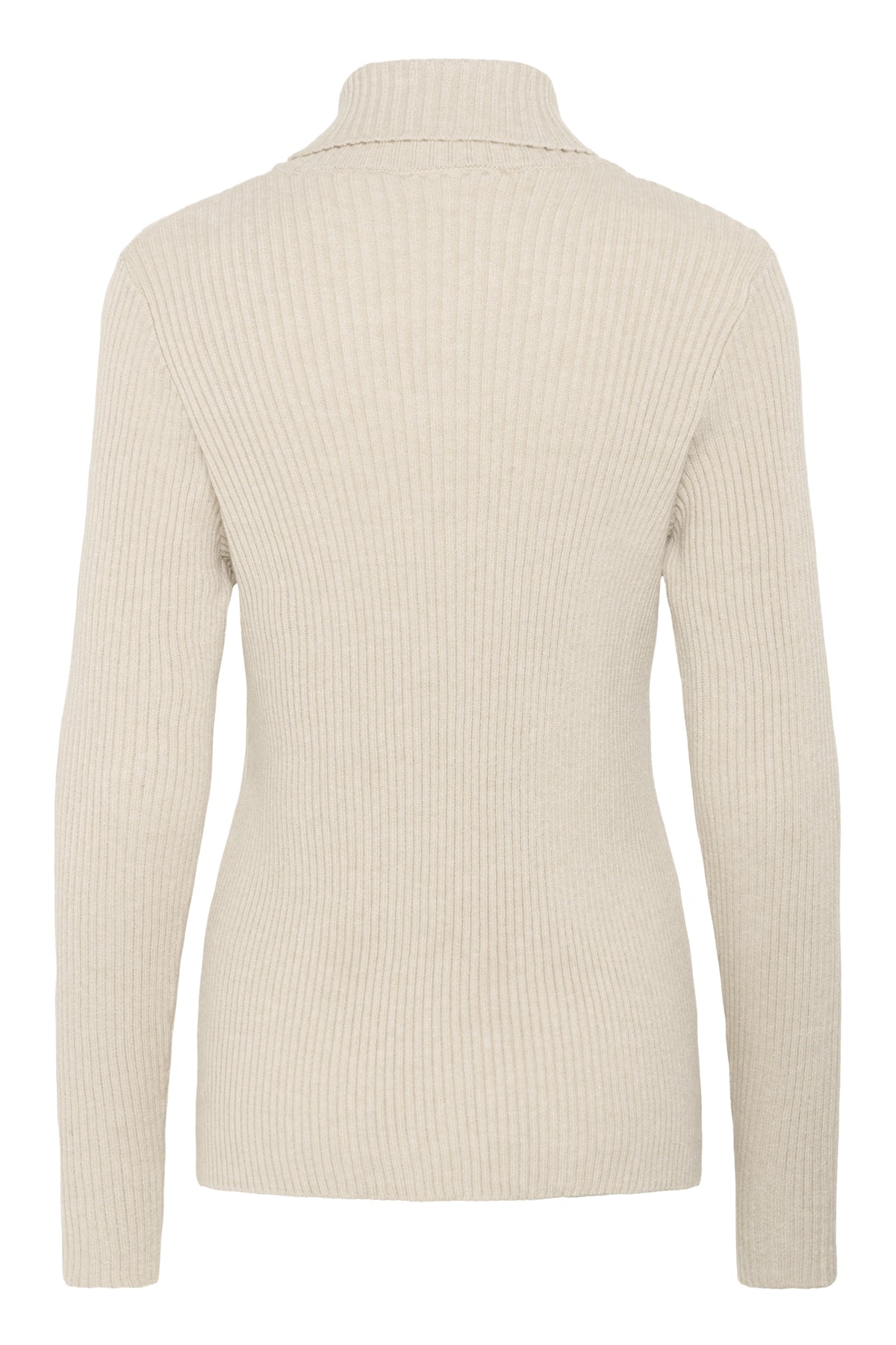 CRDela Rollneck Pullover Oat melange - 10614331