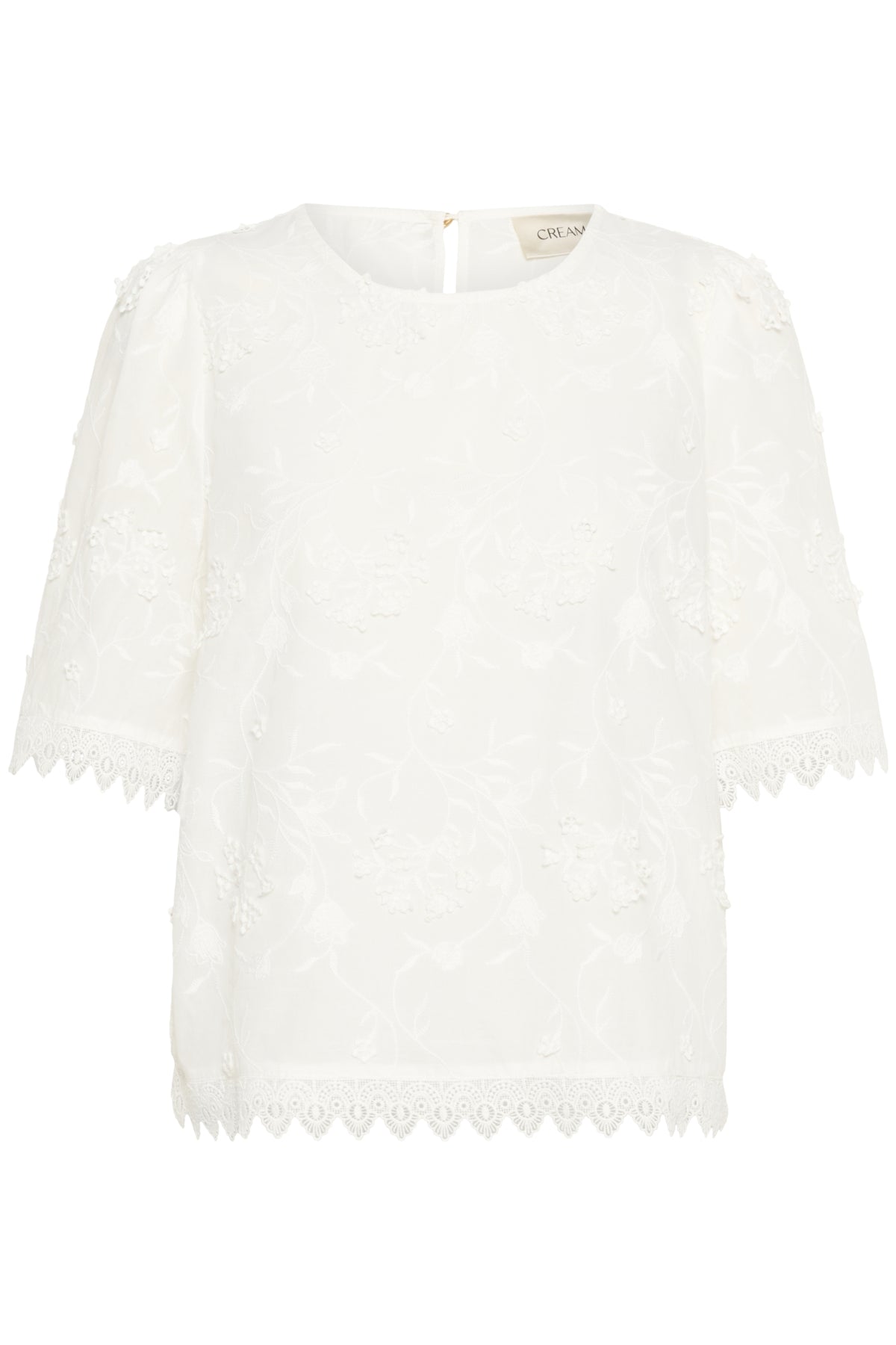 CRHilda SS Blouse Snow White - 10614343