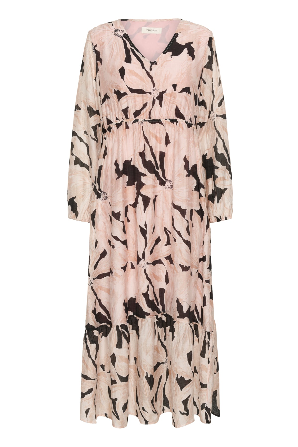 CRReese Long Dress Rose Dust Flower - 10614344