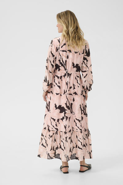 CRReese Long Dress Rose Dust Flower - 10614344 Thumbnail