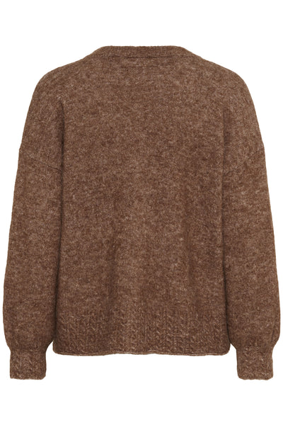 CRBlues OZ cardigan Sorrel Horse Melange - 10614347 Thumbnail