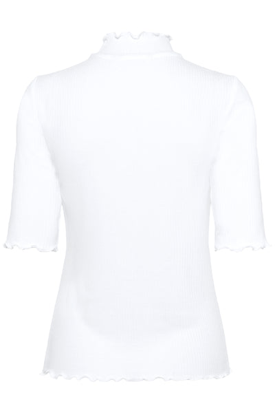 CRRibba turtle neck Tshirt Snow White - 10614355 Thumbnail