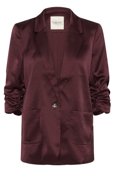 CRCocamia 3/4 SL Sateen Blazer Zinfandel - 191522 - 10614365 Thumbnail