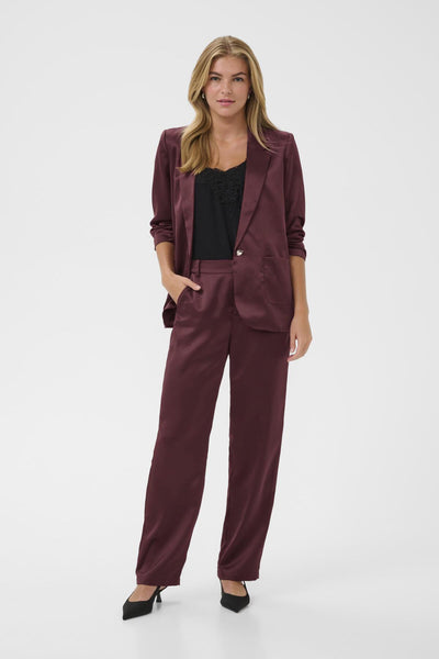 CRCocamia 3/4 SL Sateen Blazer Zinfandel - 191522 - 10614365 Thumbnail