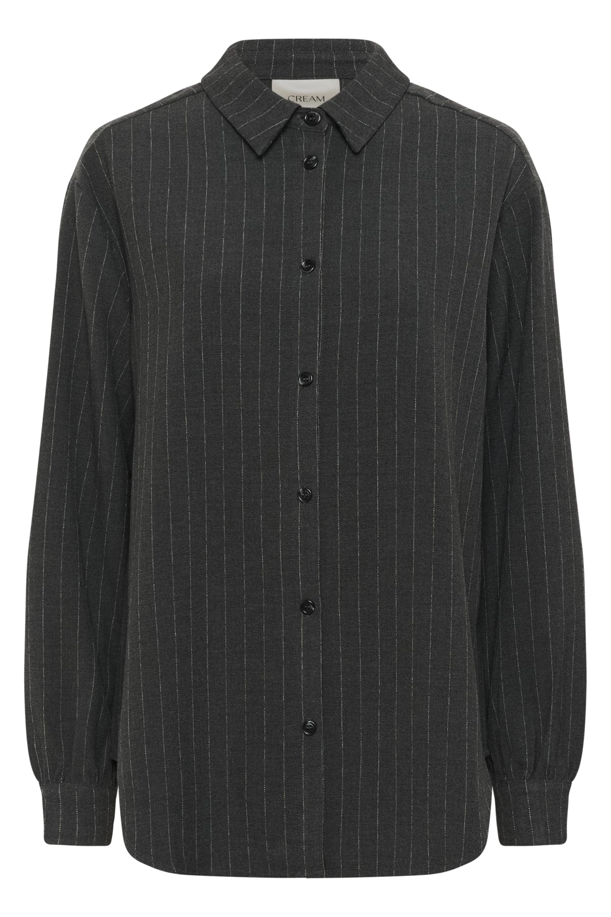 CRTingle Shirt Dark Grey Pinstriped - 108596 - 10614370