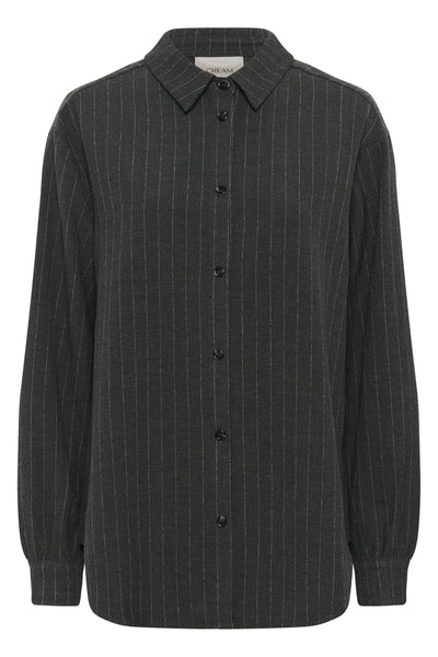 CRTingle Shirt Dark Grey Pinstriped - 108596 - 10614370 Thumbnail