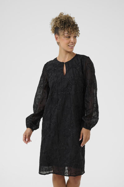 CRInga Dress Pitch Black - 100120 - 10614375 Thumbnail