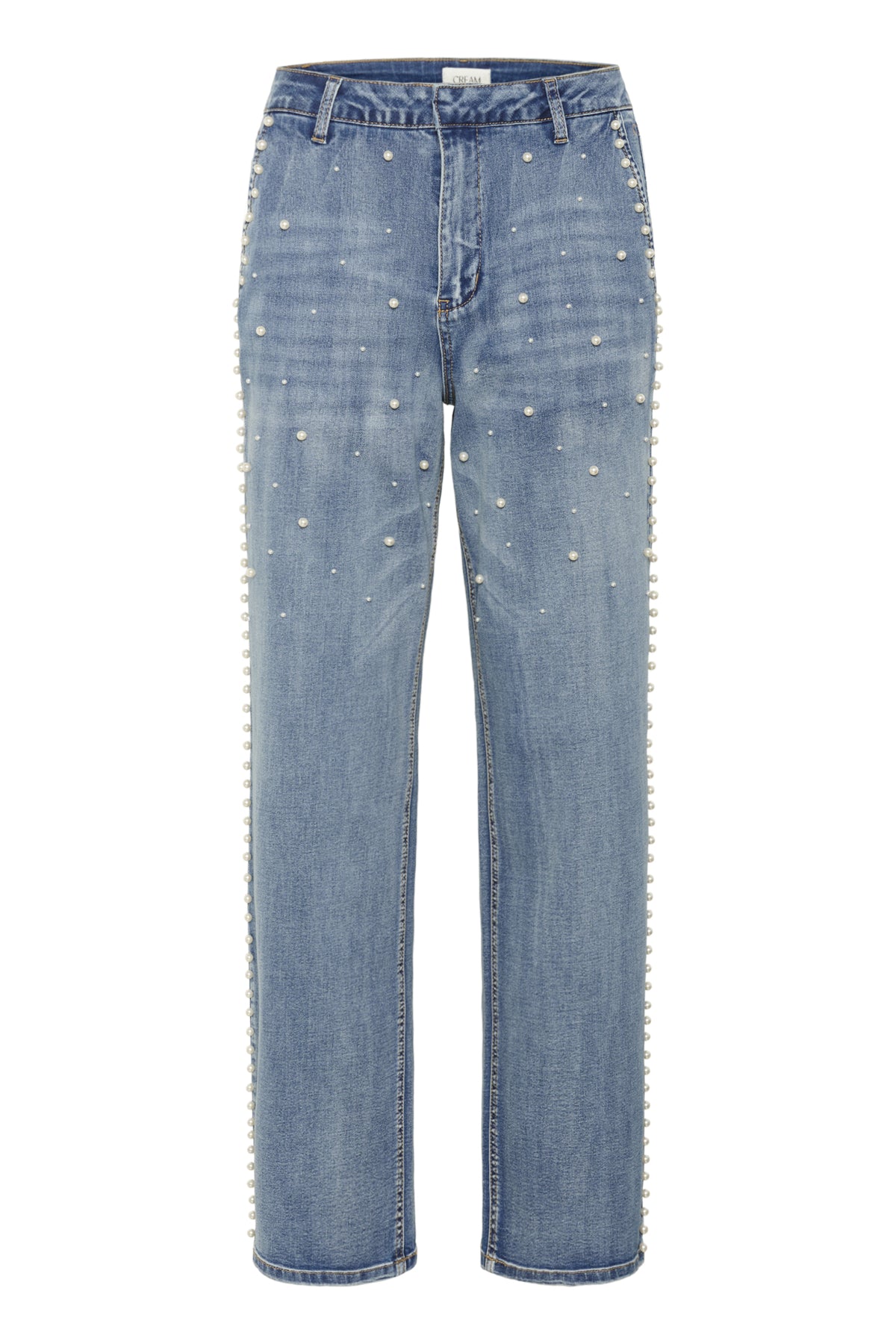 CRVisti Straight Deco Pant Miami Light Blue denim - 10559 - 10614377