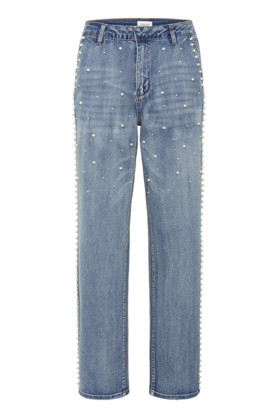 CRVisti Straight Deco Pant Miami Light Blue denim - 10559 - 10614377 Thumbnail