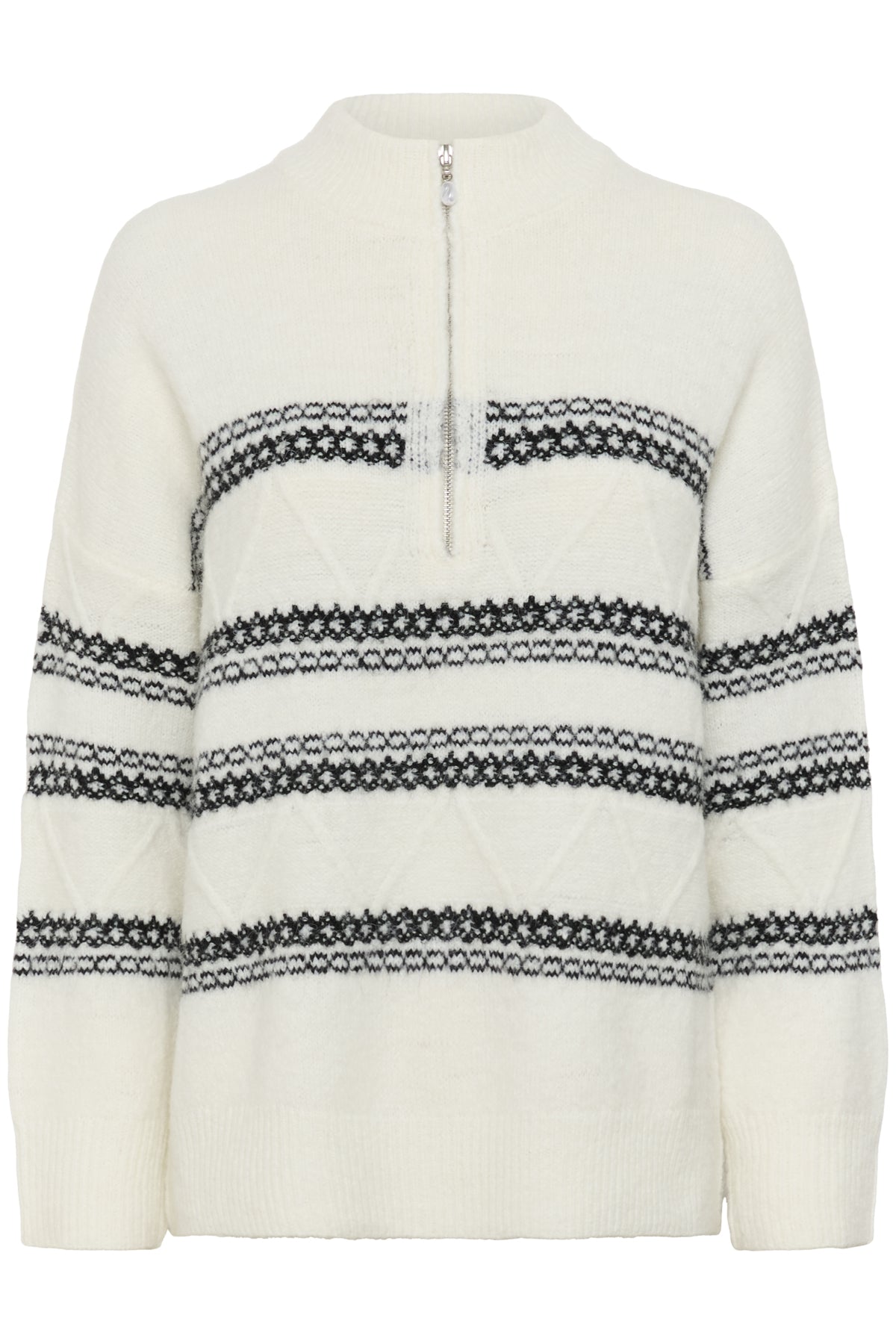 CRSkie Knit Pullover Whisper White Melange - 110701 - 10614397