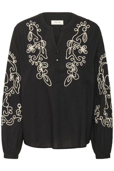 CRVia Blouse Pitch Black - 100120 - 10614398 Thumbnail