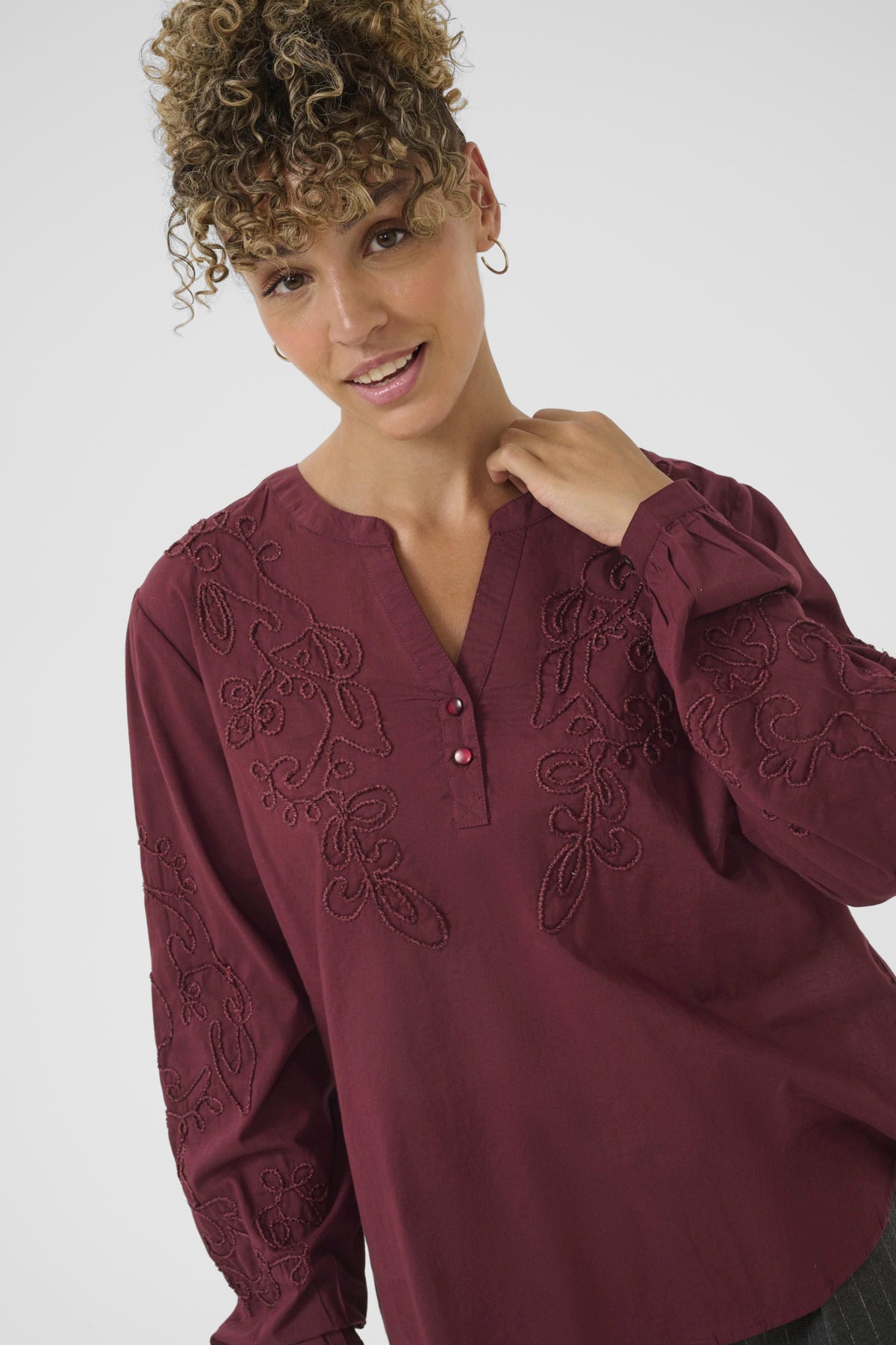 CRVia Blouse Zinfandel - 191522 - 10614398