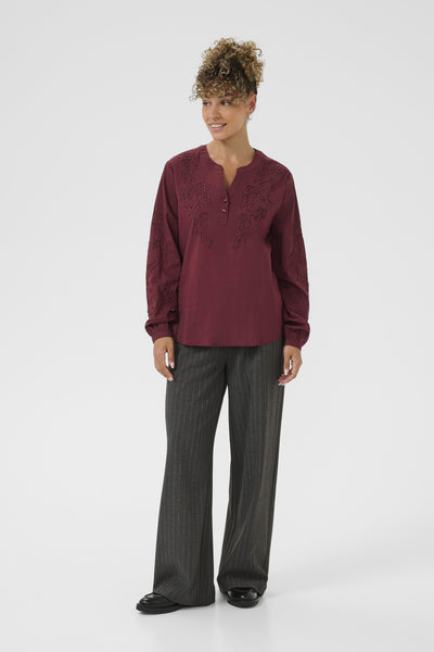 CRVia Blouse Zinfandel - 191522 - 10614398 Thumbnail