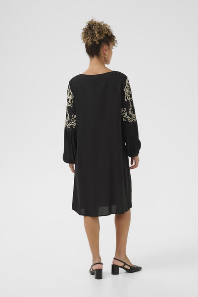 CRVivina Dress Pitch Black - 100120 - 10614399 Thumbnail