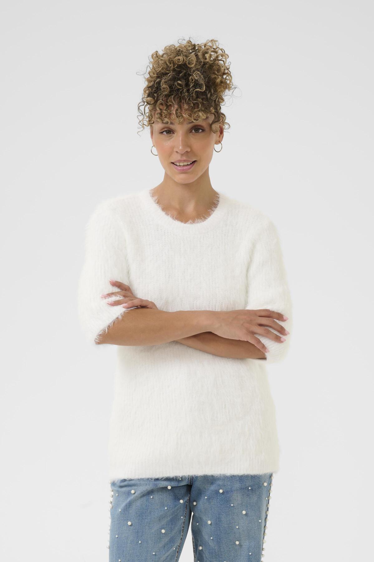 CRLini Knit Pullover Snow White - 110602 - 10614411