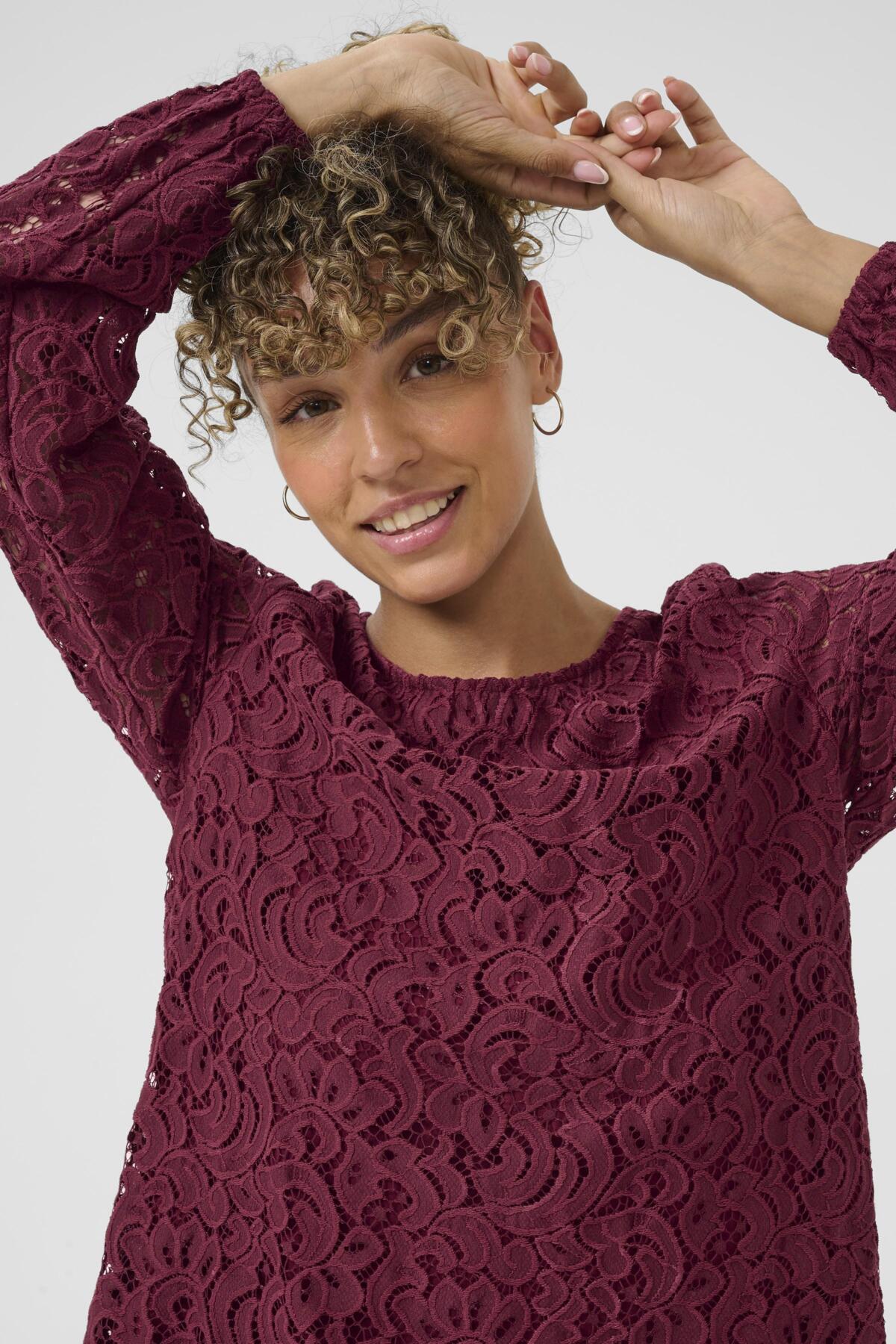 CRThit Ebana Blouse Zinfandel - 191522 - 10614413