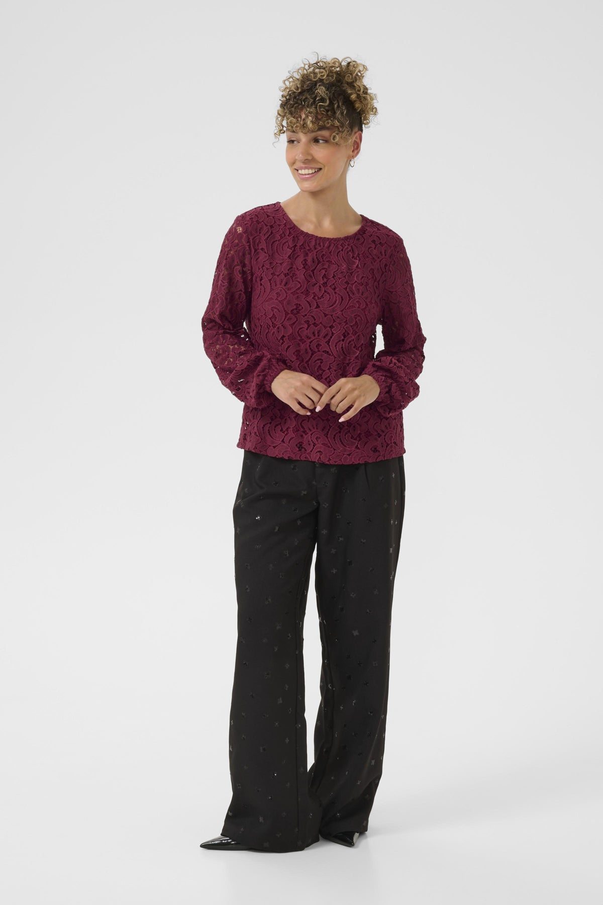 CRThit Ebana Blouse Zinfandel - 191522 - 10614413
