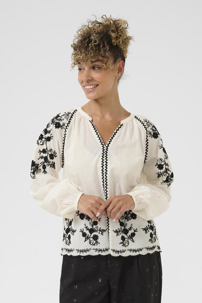 CRSarah Blouse Whisper White - 110701 - 10614414 Thumbnail