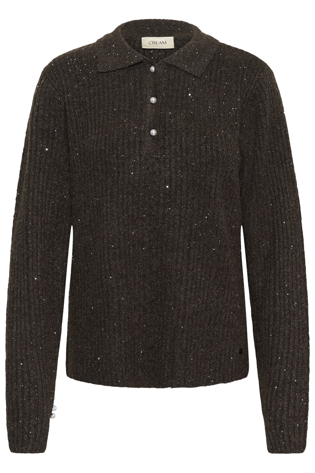 CRJolly Knit Poloshirt Java - 191016 - 10614426