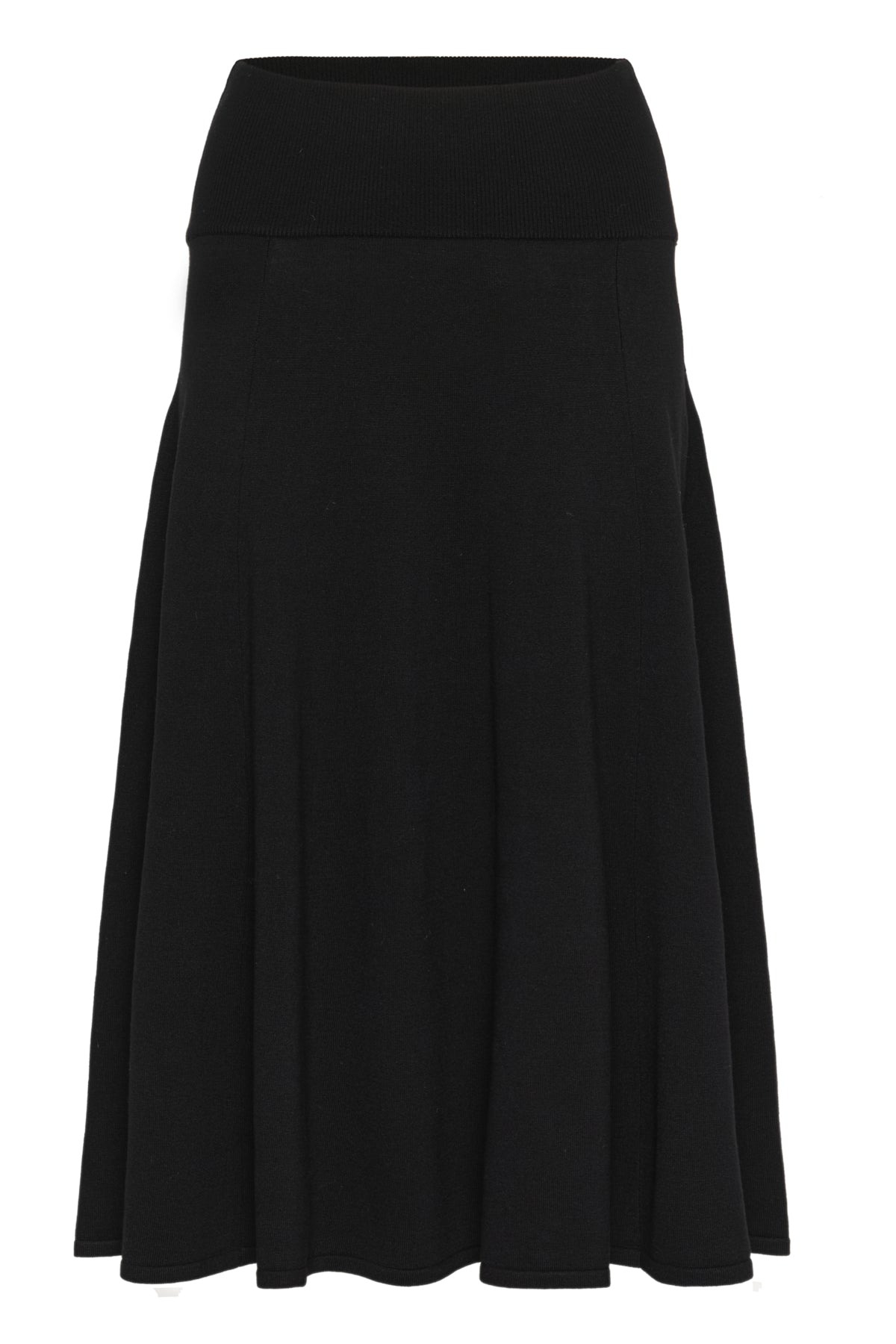 CRVillea Knit Skirt Pitch Black - 100120 - 10614431