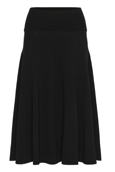 CRVillea Knit Skirt Pitch Black - 100120 - 10614431 Thumbnail