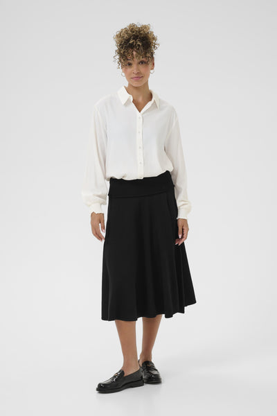 CRVillea Knit Skirt Pitch Black - 100120 - 10614431 Thumbnail