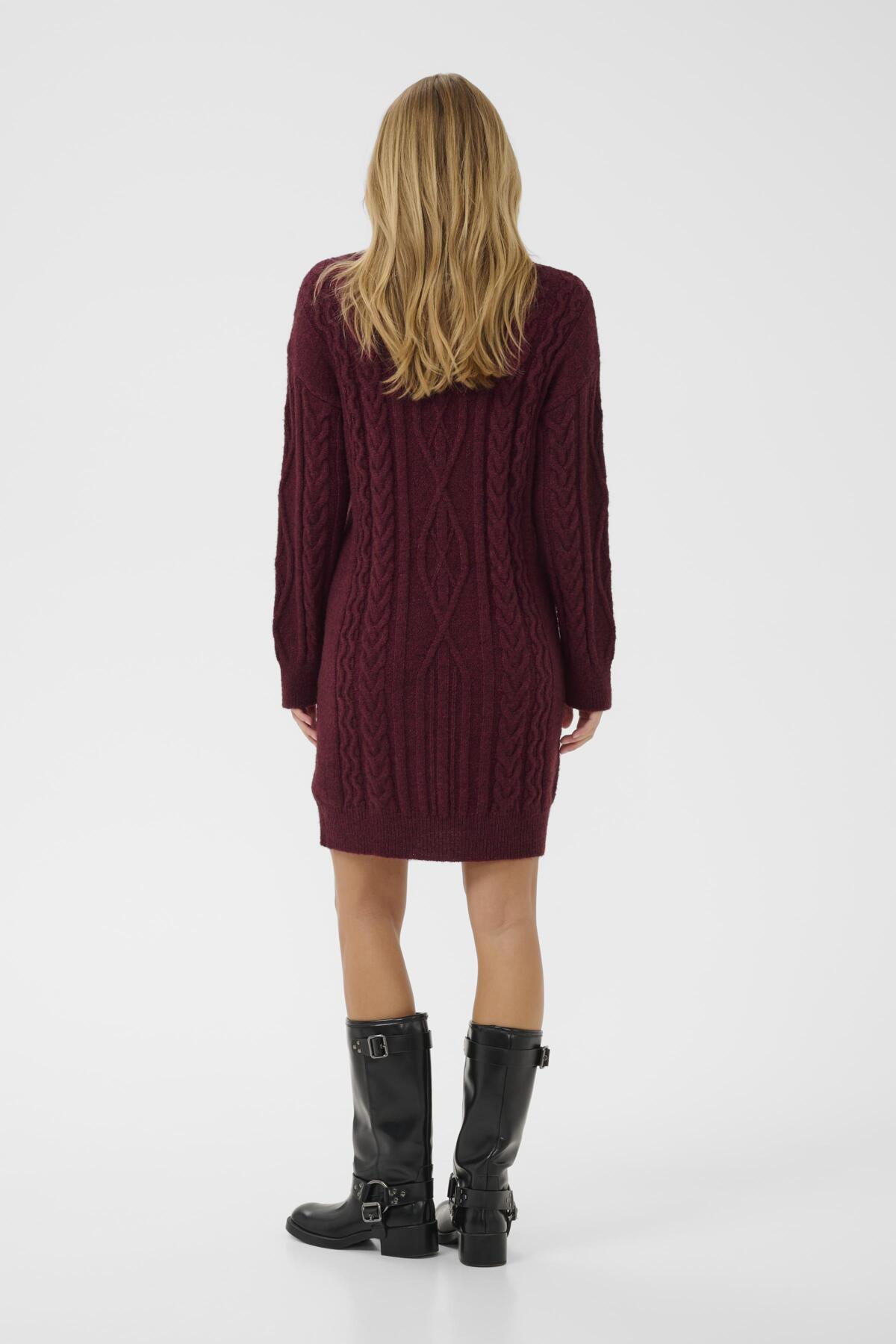 CRSkie Knit Dress Zinfandel - 191522 - 10614433
