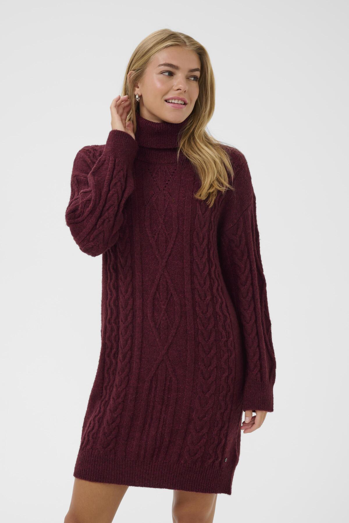 CRSkie Knit Dress Zinfandel - 191522 - 10614433