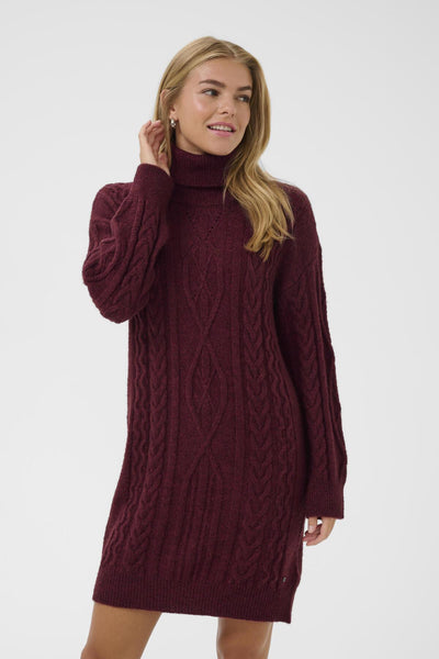 CRSkie Knit Dress Zinfandel - 191522 - 10614433 Thumbnail