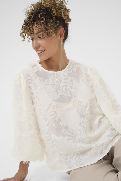 CRFreja Blouse Whisper White - 110701 - 10614450 Thumbnail