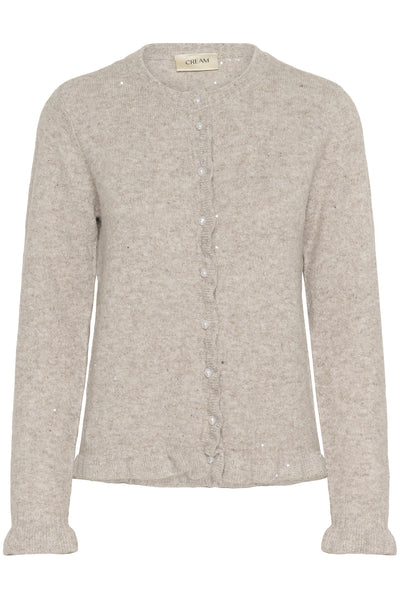 CRJolly Knit Cardigan String Melange - 1613051 - 10614473 Thumbnail