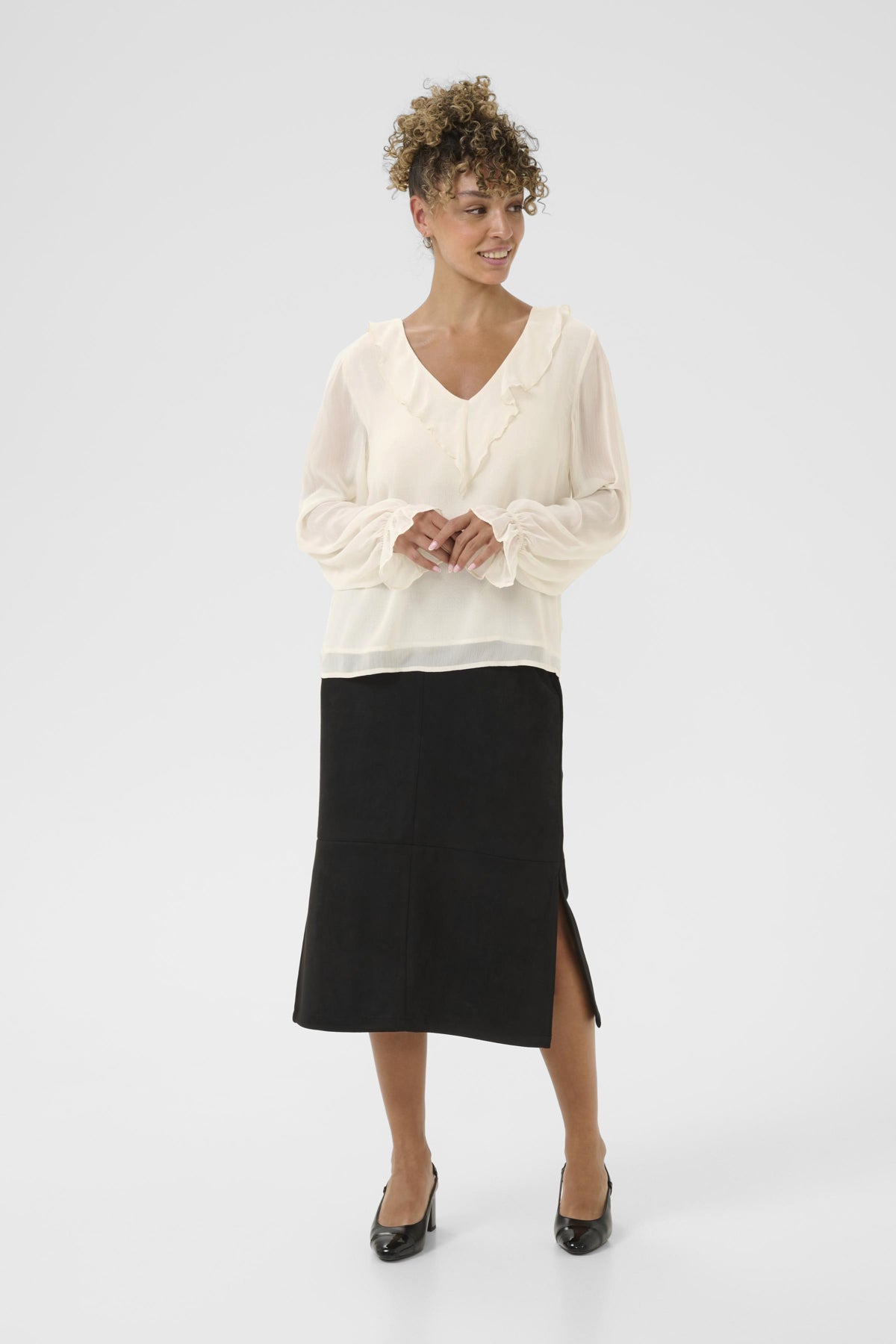 CRFlake Blouse Whisper White - 110701 - 10614486