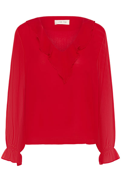 CRFlake Blouse High Risk Red - 181763 - 10614486 Thumbnail