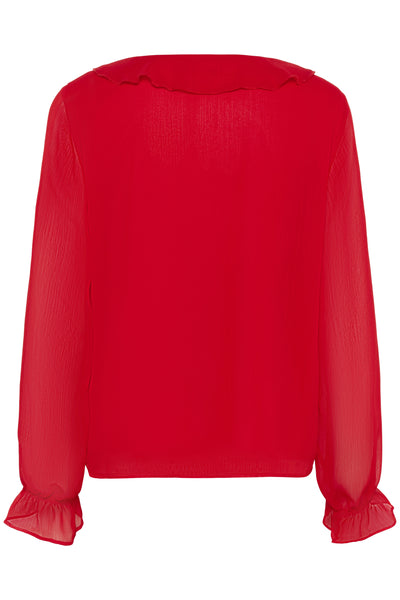 CRFlake Blouse High Risk Red - 181763 - 10614486 Thumbnail