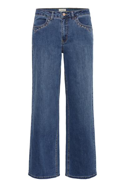 CRJoani Jeans - Audrey Fit Seattle Mid Blue Denim - 10642 - 10614494 Thumbnail